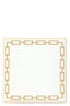Ginori 1735 'catene' Square Tray In Gold