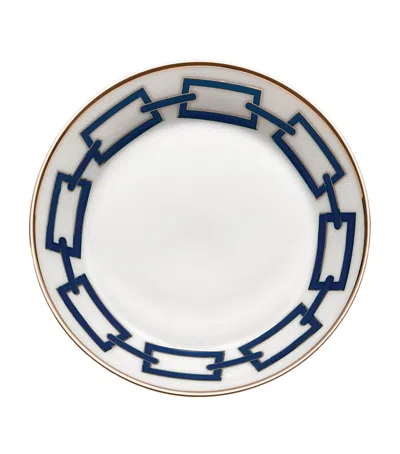 Ginori 1735 Catene Zaffiro Tea Saucer In White