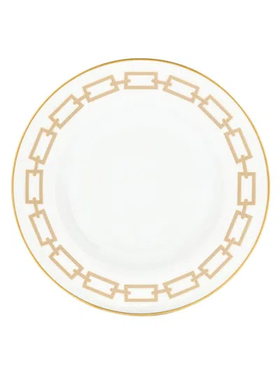 Ginori 1735 Catenedi Catene Cachemire Soup Plate In Pink