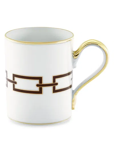 Ginori 1735 Catenedi Catene Ebano Mug In White