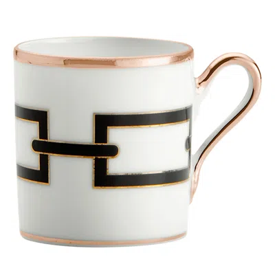 Ginori 1735 Cateno Impero Espresso Cup In Black