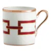 Ginori 1735 Cateno Impero Espresso Cup In Red