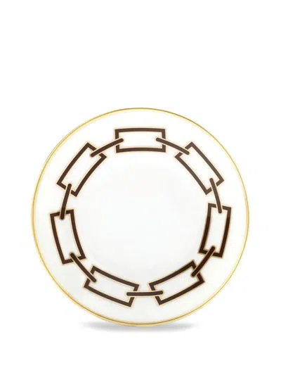 GINORI 1735 CHAIN-LINK PRINT SAUCER