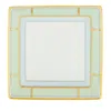 Ginori 1735 Porcelain Colonna Diva Square Change Tray In Verde