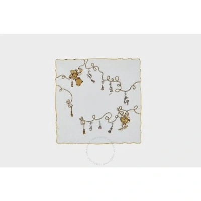 Ginori 1735 Charm Vecchio Ginori Squared Dessert Plate In N/a