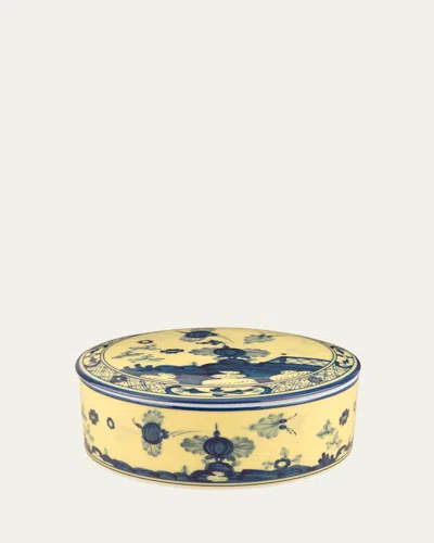 Ginori 1735 Oriente Italiano Box (13 Cm) In Oi Citrino