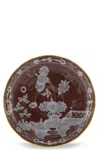Ginori 1735 Coffee Plate 'oriente Italiano' ⌀ 13 Cm In Brown