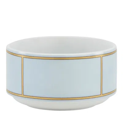 Ginori 1735 Colonna Diva Fruit Bowl In Blue
