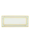 Ginori 1735 Colonna Diva Rectangular Flat Platter In Celeste