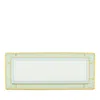 Ginori 1735 Colonna Diva Rectangular Flat Platter In Verde