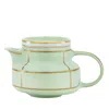 Ginori 1735 Colonna Diva Teapot With Cover In Verde