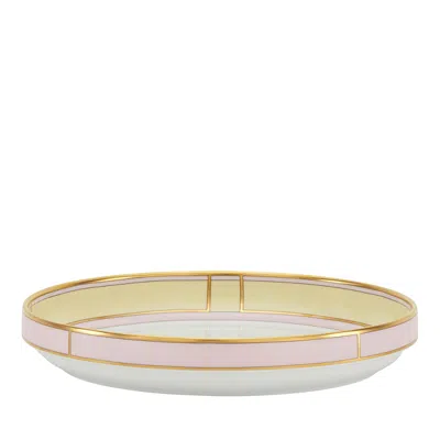 Ginori 1735 Colonna Diva Tureen Cover/soup Bowl In Giallo