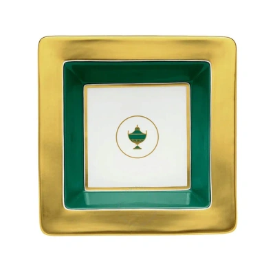 Ginori 1735 Contessa Smeraldo Small Squared Vide Poche In N/a