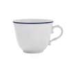 Ginori 1735 Corona Blu Cobalto Coffee Cup In Cobalt / Coffee