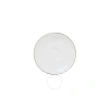Ginori 1735 Corona Platino Coffee Saucer In Coffee