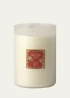 Ginori 1735 Cuoio Rosso Scented Candle Refill For Candleholder Vase, 39 Oz. In White