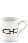 Ginori 1735 Cup 'catene' 400 Cc In Brown