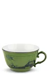 Ginori 1735 Cup 'oriente Italiano' 220 Cc In Green