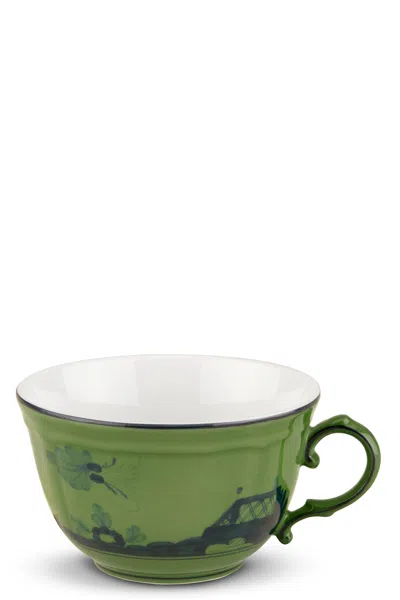 Ginori 1735 Cup 'oriente Italiano' 220 Cc In Green