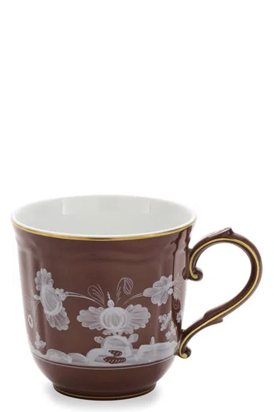 Ginori 1735 Cup 'oriente Italiano' 400 Cc In Brown