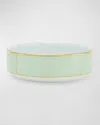 Ginori 1735 Porcelain Colonna Diva Verde Salad Bowl In Diva Verde
