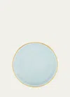 Ginori 1735 Diva Celeste Colonna Cover And Butter Plate In Diva Celeste