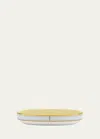 Ginori 1735 Colonna Diva Pickle Dish In Diva Celeste