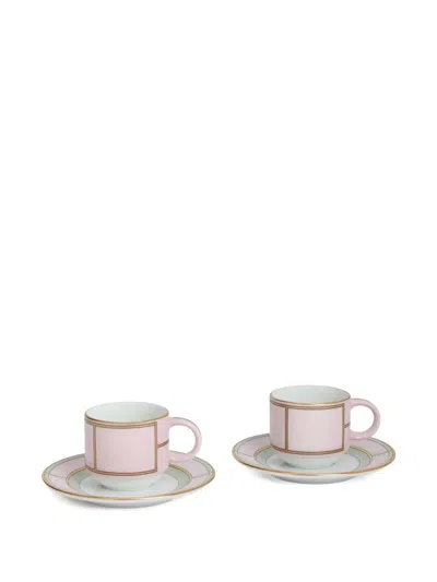Ginori 1735 디바 커피잔 세트 In Pink
