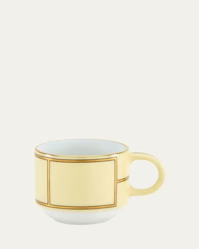 Ginori 1735 Diva Coffee Cup, Giallo In Yellow