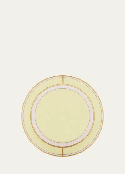 GINORI 1735 DIVA COLONNA BREAD PLATE, GIALLO