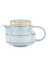 Ginori 1735 Diva Colonna Coffee Pot With Cover In Blue