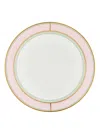 Ginori 1735 Porcelain Colonna Diva Rosa Soup Plate In Pink