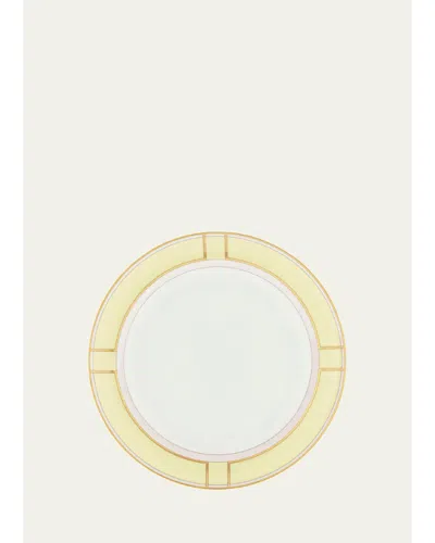 Ginori 1735 Diva Dessert Plate, Giallo In Yellow