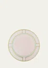 Ginori 1735 Porcelain Colonna Diva Rosa Dessert Plate In Diva Rosa