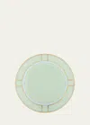 Ginori 1735 Porcelain Colonna Diva Verde Dessert Plate In Diva Verde