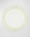 Ginori 1735 Porcelain Colonna Diva Celeste Dinner Plate In Diva Celeste