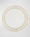 Ginori 1735 Porcelain Colonna Diva Rosa Soup Plate In Pink