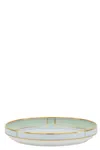 Ginori 1735 Colonna Diva Tureen Cover/soup Bowl In Green