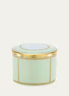 Ginori 1735 Porcelain Colonna Diva Verde Trinket Box In Diva Verde