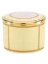 Ginori 1735 Diva Porcelain Small Box With Cover In Yellow