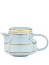 Ginori 1735 Diva Colonna Coffee Pot With Cover In Blue