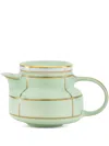 Ginori 1735 Colonna Diva Teapot With Cover In Green