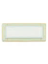 Ginori 1735 Diva Rectangular Flat Porcelain Platter In Blue