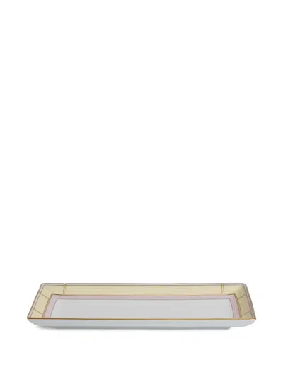 Ginori 1735 Diva Rectangular-shampe Tray ( 12.1cmx28.6cmx2.8cm) In Multi