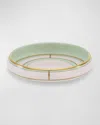 Ginori 1735 Porcelain Colonna Diva Rosa Round Tray In Diva Rosa
