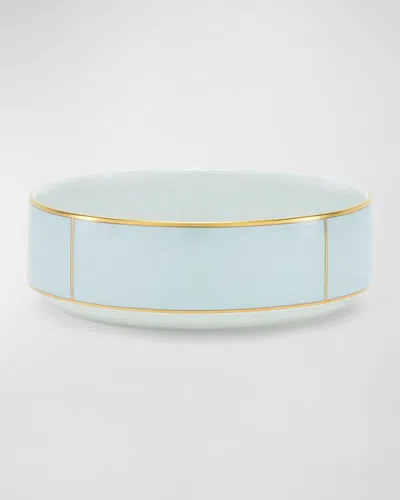 GINORI 1735 DIVA SALAD BOWL, CELESTE
