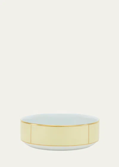 Ginori 1735 Diva Salad Bowl, Giallo In Yellow