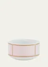 Ginori 1735 Porcelain Colonna Diva Rosa Small Bowl In Diva Rosa