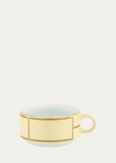 Ginori 1735 Diva Tea Cup, Giallo In Gold