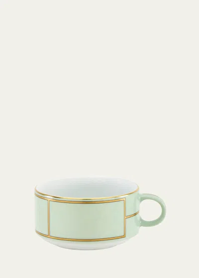 Ginori 1735 Diva Tea Cup, Verde In Blue